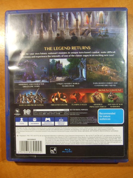 King's Bounty II Day One Edition - PS4 Game - LIKE NEW62863868757250113
