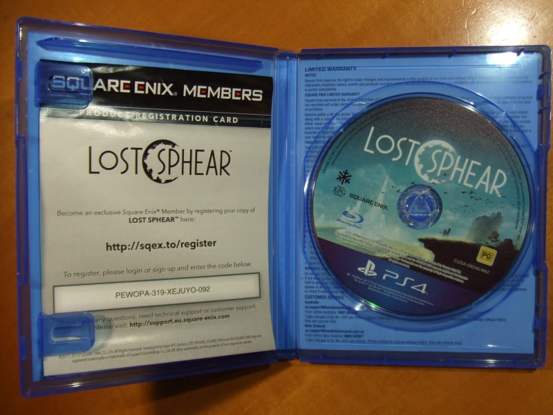 Lost Sphear - PS4 Game - LIKE NEW62863868783233111