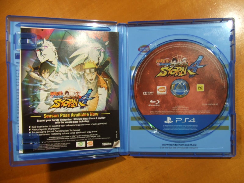 Naruto Shippuden Ultimate Ninja Storm 4 - PS4 Game - Excellent Condition Carousel 2
