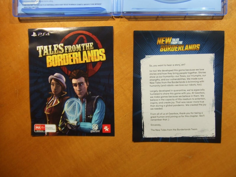 New Tales from the Borderlands Deluxe Edition - PS4 Game - BRAND NEW62864739509506112