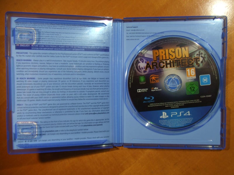 Prison Architect - PS4 Game - Excellent Condition62863868833667111