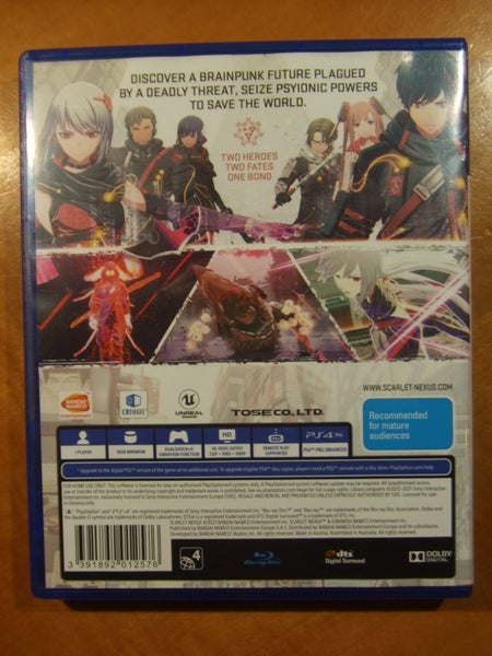Scarlet Nexus - PS4 Game - BRAND NEW62863868839809113
