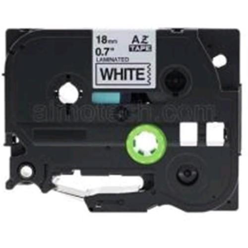 Aimo Brother Compatible TZe-241 P-Touch Tape - 18mm - Black on White [ZBRTZ241] Carousel 1