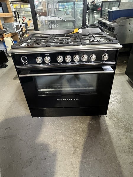 Fisher & Paykel 90cm Series 9 Dual Fuel Pyrolytic Cooker62863870101122116