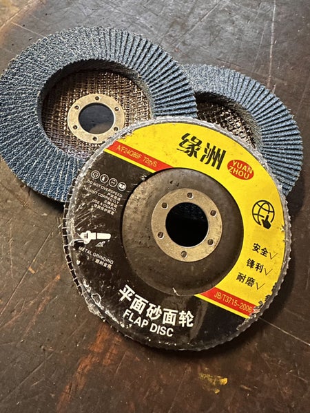 5pcs package flap disc 125OD*22.2ID*10mm thick in Avondale Carousel 4