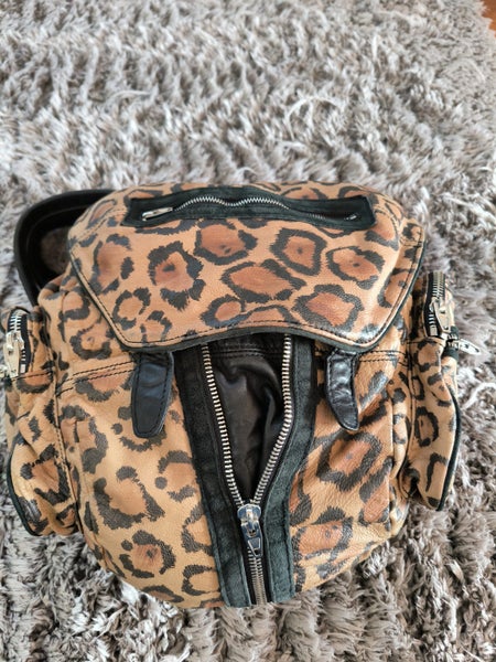 Alexander Wang Lambskin Marti Backpack (Leopard)629357062467851115