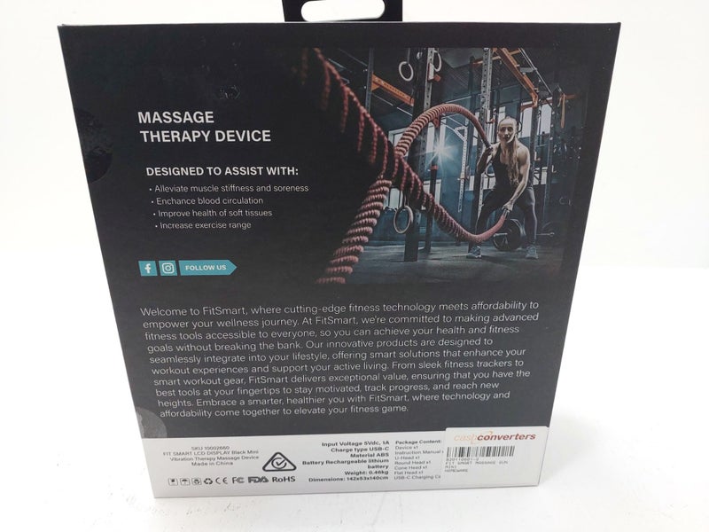 FIT SMART MINI Percussion Massage Therapy Device !NEW! Carousel 2
