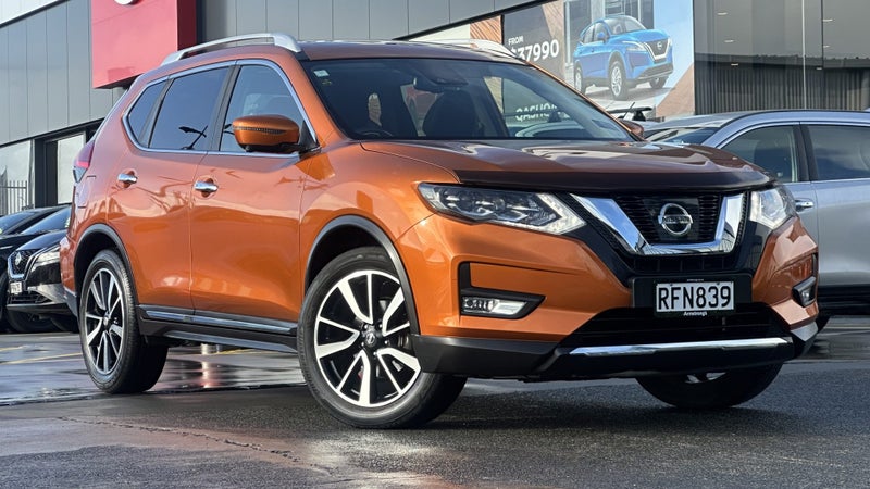 2018 Nissan X-Trail NZ TOP MODEL TI SUNROOF LEA...62868837154435113