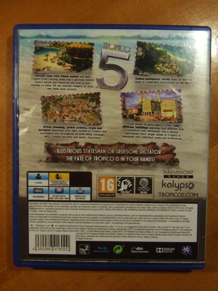 Tropico 5 Limited Special Edition - PS4 Game - VG condition Carousel 5