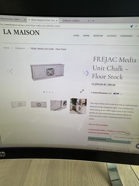 La Maison FREJAC Media Unit- Chalk Carousel 1