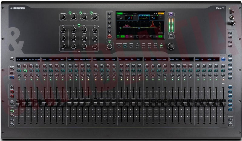 QU7 :: A&H QU7 Digital mixing console with 32 faders Carousel 1