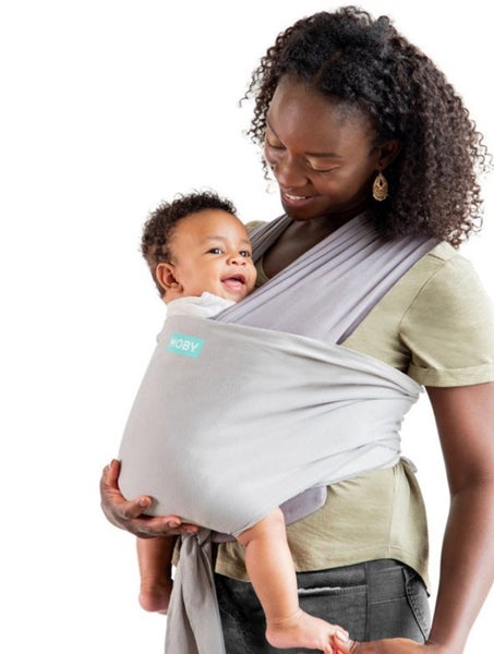$1 Reserve! Moby Easy Wrap Baby Carrier Carousel 3