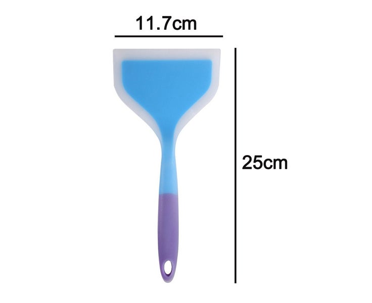 Silicone Pancakes Shovel Wide Spatula Turner Nonstick Fried Shovel Fish Spatu Carousel 2