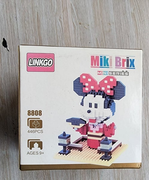 MINNIE MOUSE LINKGO MIKI BRIX MINI SERIES 446 PIECES 9 PLUS Carousel 1