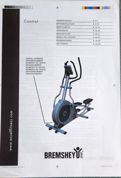 Cross Trainer Bremshey Sport62939540765826112