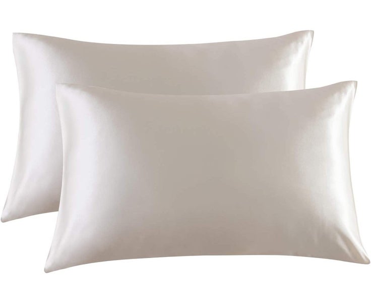 Satin Pillowcase for Hair and Skin, 2-Pack - Standard Size Pillow Cases - Sat Carousel 1