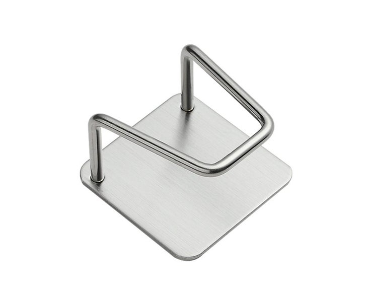 Sponge Rack Self Adhesive Draining Stainless Steel Seamless Wall Hook for Kit Carousel 2