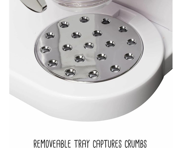 L¨WhiteL©Large Double Cereal Dispenser Dry Food Grains Containers Nuts Storage Carousel 5