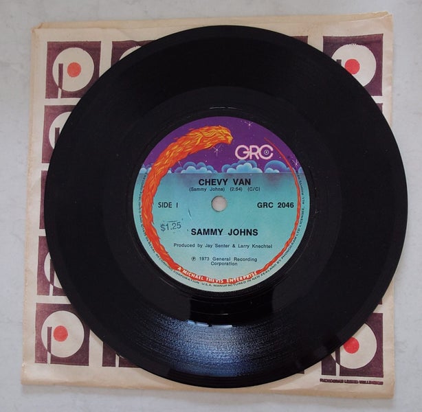 Sammy Johns "Chevy Vam/Hang My Head And Moan" Carousel 1