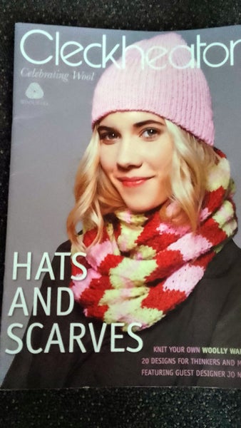 Knit Cleckheaton Hats and Scarves 20 Designs Carousel 1