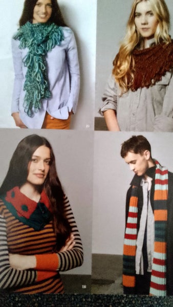 Knit Cleckheaton Hats and Scarves 20 Designs Carousel 6