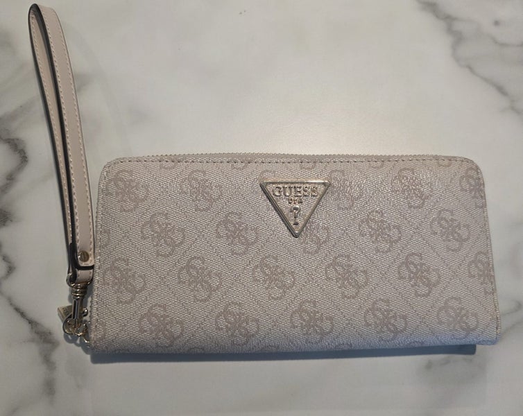 GUESS BEIGE SIGNATURE WALLET (NEW)62979522450690111