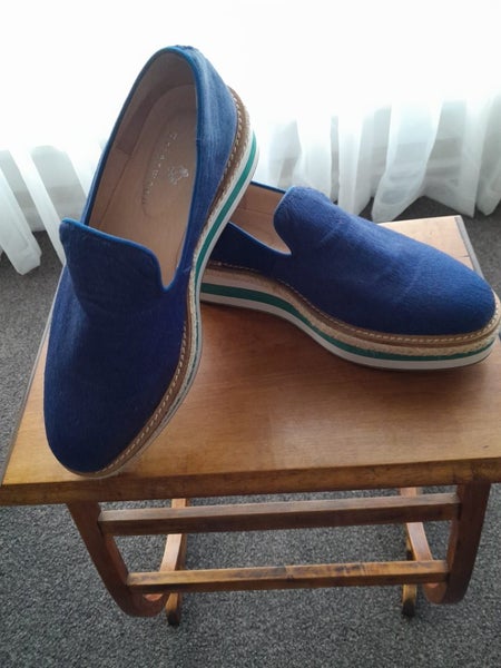 Briarwood Blue Fur Shoes629337365159691110