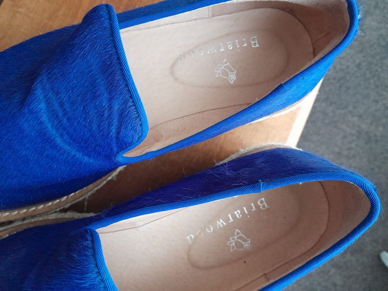 Briarwood Blue Fur Shoes62933736515969112