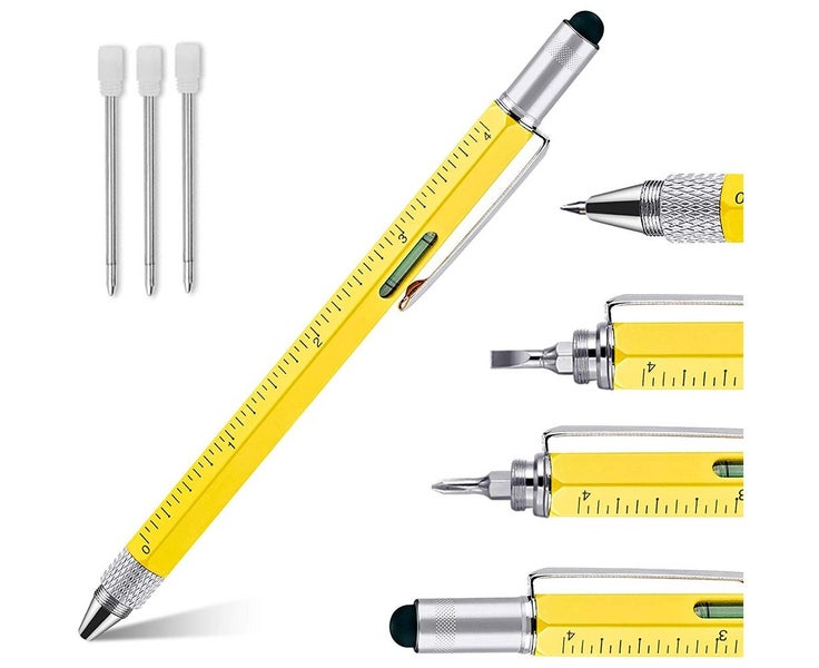 Multi Tool Tech Pen Gadgets Tools for Men, Personalized Gifts for Dad or Him, Carousel 1