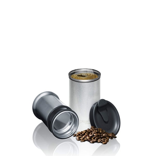 PRESSE by Bobble French Coffee Press And Insulated Stainless Steel Travel Tumble Carousel 2