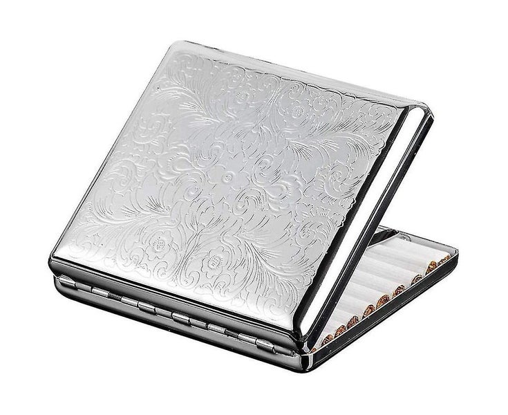 Cigarette Case: Noble Cigarette Case Made Of Stainless Steel
