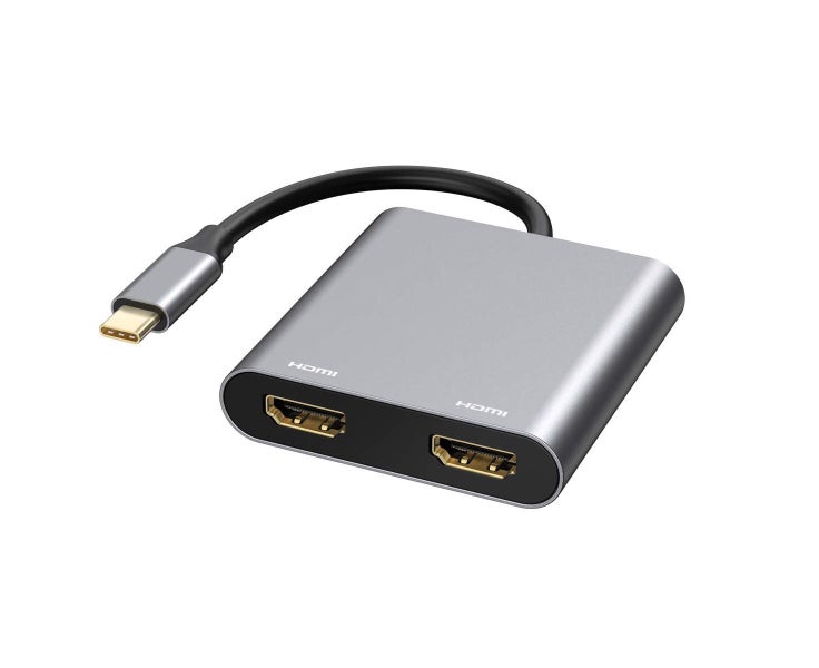 USB C to Dual HDMI Adapter Dual Monitors Adapter USB C Hub with 2 HDMI Dockin Carousel 1