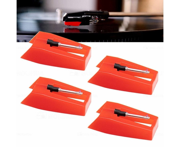 4 x Stylus Needle Replacement For GPO Stylo Turntable Record Player Phonograp Carousel 1