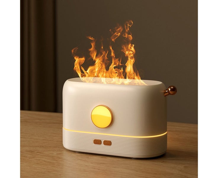 Air Humidifier 3D Simulation Flame Aromatherapy Machine for Home Bedroom Offi Carousel 1
