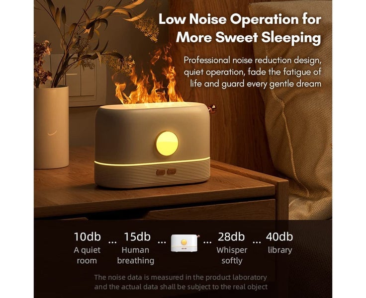 Air Humidifier 3D Simulation Flame Aromatherapy Machine for Home Bedroom Offi Carousel 6