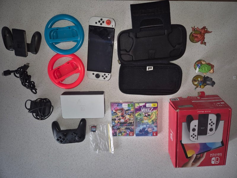 Nintendo Switch OLED With games and accessories Carousel 1