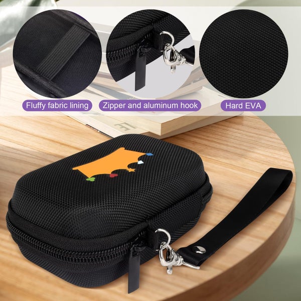 Meetikar Travel Card Games Case Compatible with Card Games Set Hard Carrying Car Carousel 3