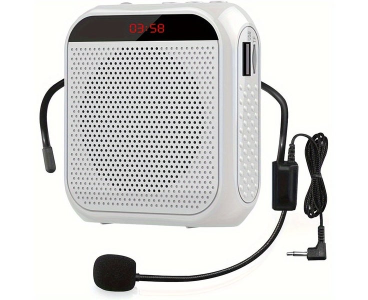Portable Voice Amplifier With Wired Microphone Headset, USB Rechargeable Spea Carousel 1