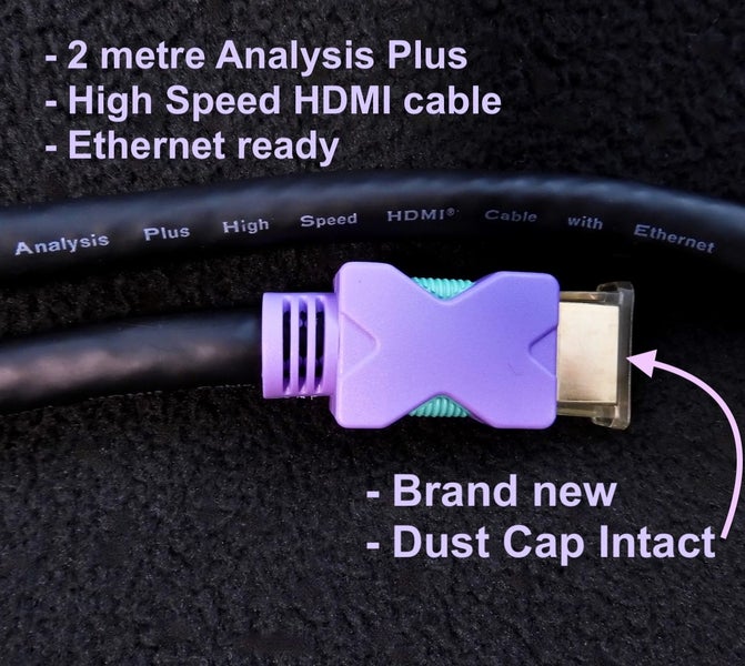 ANALYSIS PLUS HDMI 2M CABLE * * * $1 RES * * *62937629967363114