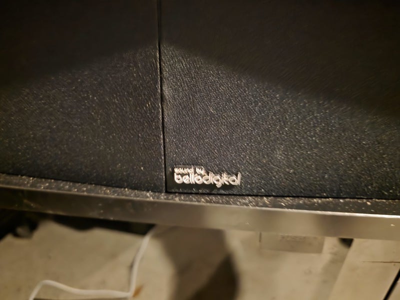 BelloDigital TV stand, heater, faux fireplace & Bluetooth speaker. $1 reserve! Carousel 2