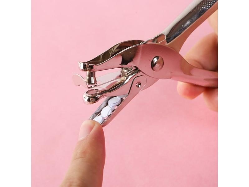 School Office Metal Single Hole Puncher Hand Paper Punch Single Hole Carousel 1