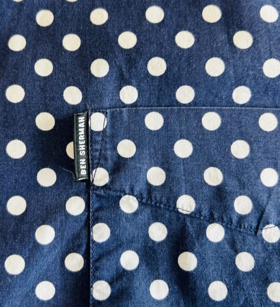 ** BEN SHERMAN ** ‘The Polka Shirt’ Size XL Men’s Dress Shirt62992596120067112