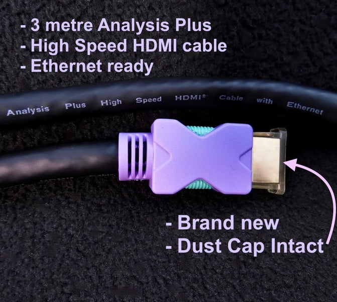 ANALYSIS PLUS HDMI 3M CABLE * * * $1 RES * * *62937629637123115