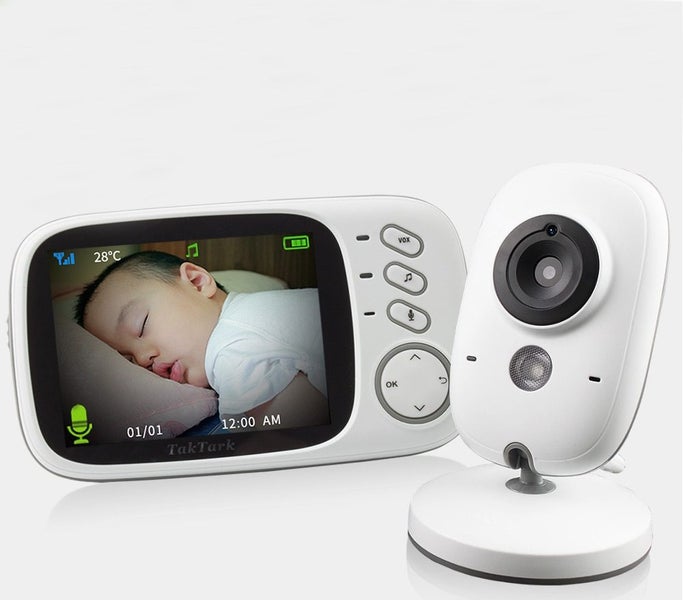 VB603 2.4GHz 3.2inch LCD Display Wireless Baby Monitor Video with Night Visio Carousel 1