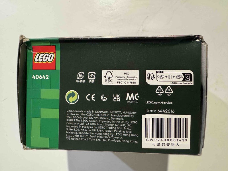$1 RESERVE LEGO 40642 Gingerbread Ornaments Carousel 5
