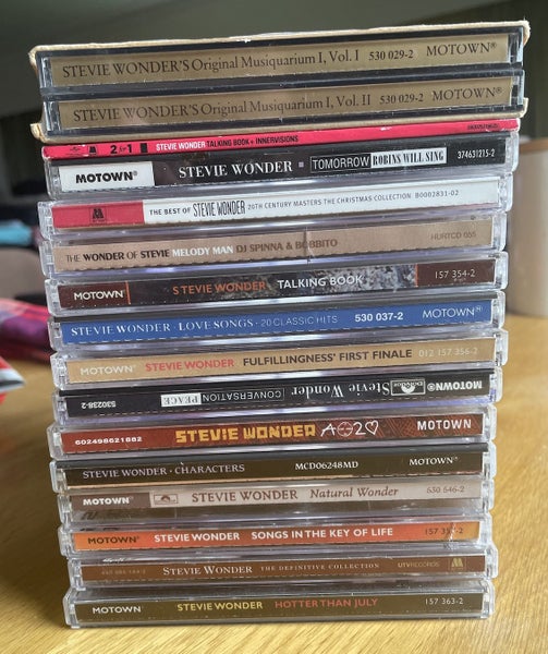 Stevie Wonder 15 CDs collection Carousel 3