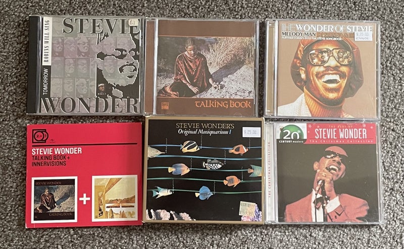 Stevie Wonder 15 CDs collection Carousel 2