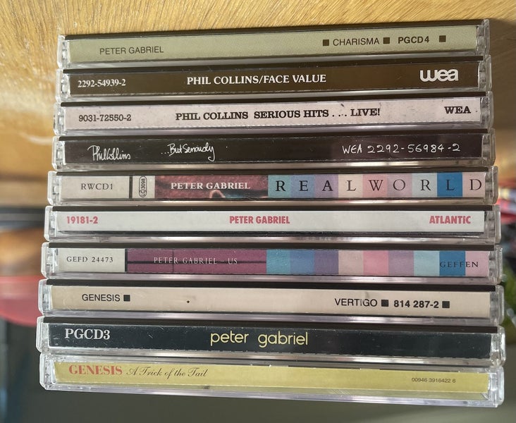Peter Gabriel, Phil Collins and Genesis 10 cds collection Carousel 3