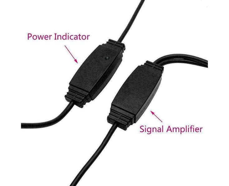 5m Indoor Digital IEC Connector High Clarity TV Antenna Signal Receiver Aeria Carousel 6