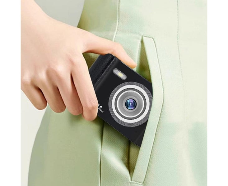 48MP HD Retro Digital Camera with 32G Memory Card 1080P Kids Student Camera B Carousel 6